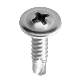 420 PCS Self Drilling Screws, Stainless Steel #8 #10 Sheet Metal Screw Assortment Kit for Metal and Wood