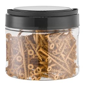 Wood Screws 350 PCS, #8 x 2-Inch Anti-Rust Coated, Exterior Deck Screw Torx/T25 Star Drive