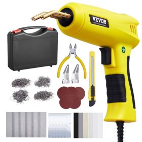 Plastic Welding Kit, 220W Plastic Welder Gun with 800PCS Hot Staples & 56PCS Welding Rods, Professional Hot Staple Welding Gun with LED Light