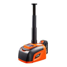 Electric Car Jack, 5 Tons /11000 lbs, Electric Scissor Jack with Electric Impact Wrench, Tire Change Replacement with LED Light & Remote Control