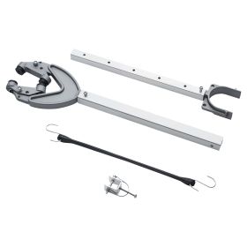 Transom Saver, 24-36 in, Adjustable Boat Transom Saver with Heavy-Duty Head