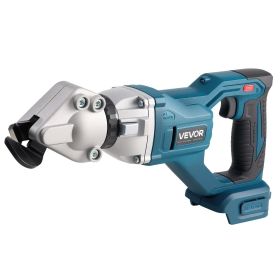 Metal Shear, Sheet Metal Cutter Cordless with 360-Degree Pivoting Head, Double Blades, 25000 RPM Speed, Cuts 18 GA Galvanized Steel