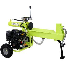 Log Splitter Portable 20 Ton Auto Return Ram System 7HP Engine Horizontal Full Beam Steel Wedge Firewood Splitting Forestry Harvesting,EPA compli