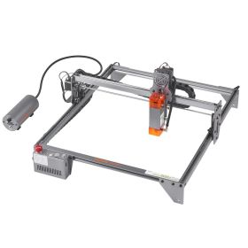 Laser Engraver, 10W Output Laser Engraving Machine, 15.7" x 15.7" Large Working Area, 10000mm/min Movement Speed, Compressed Spot with Rotary Rol