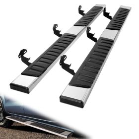Running Boards, 6" Step Bars Compatible with 2009-2018 Dodge Ram 1500/2010-2023 Ram 2500/3500 (Includes 2019-2023 Classic) Crew Cab