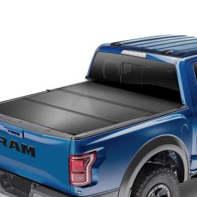 Tri-Fold Truck Bed Tonneau Cover, Compatible with 2015-2024 Ford F-150, 6.5' (79") Bed, Only Fit 6.5' x 5.4' (79" x 65.2") Inside Bed