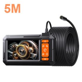 4.3-inch Industrial Endoscope 8mm HD Digital Inspection Camera IP67 Waterproof Rating Battery-Powered Ideal For Vehicle Maintenance, Machine Insp (Option: 5M)