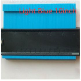 Radial Ruler Contour Gauge Taker Profile Gauge (Option: Light Blue 10inch)