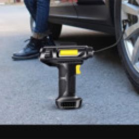 Car Tire Inflator  Wireless Intelligent Digital Display Portable Handheld Car Inflator  Bicycle (Option: W13532876)