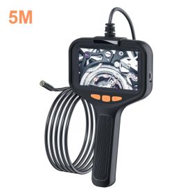 Borescope With Light, Industrial Endoscope Inspection Camera  With Light - 2,5,10m Snake Camera For Automotive, Aircraft, And Pipe Inspection - P (Option: 5M)