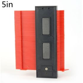 Radial Ruler Contour Gauge Taker Profile Gauge (Option: Red)