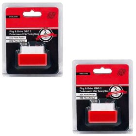 Plug And Play ECOOBD2 Gasoline Car Fuel Economy ECO OBD2 Driver (Option: Red 2pcs)